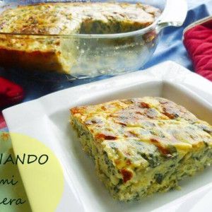 pastel de acelgas y patatas