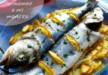 lubina al horno