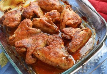 alitas de pollo al horno