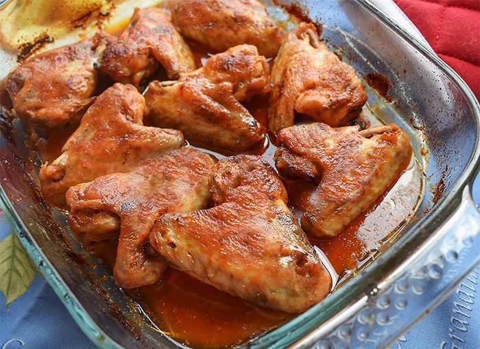 alitas de pollo al horno
