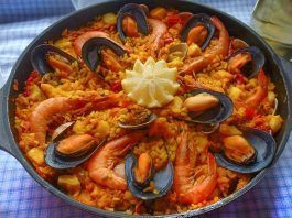 paella de marisco receta