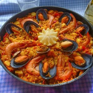 paella de marisco receta