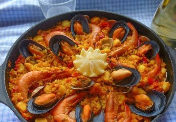 paella de marisco receta