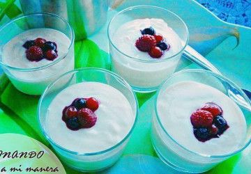 mousse de limon