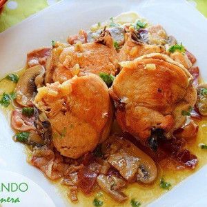 pollo guisado