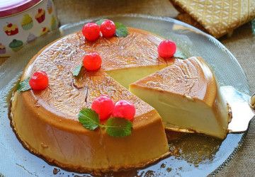 flan de queso
