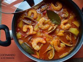 patatas guisadas a la marinera