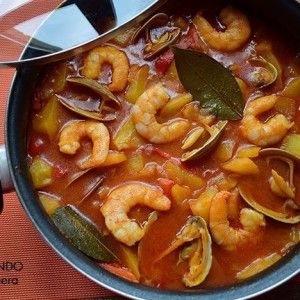 patatas guisadas a la marinera