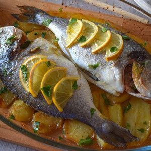 dorada al horno