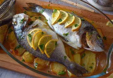 dorada al horno
