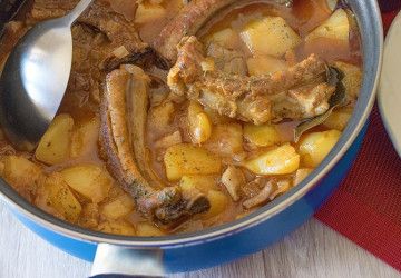 patatas con costillas