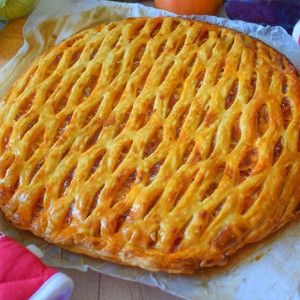 hojaldre de verduras
