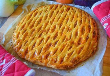 hojaldre de verduras