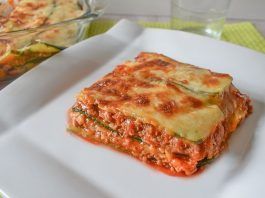 lasaña de calabacin