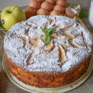 bizcocho de manzana