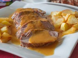 solomillo en salsa