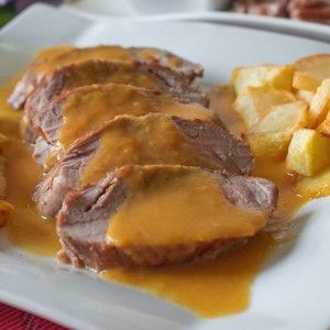 solomillo en salsa