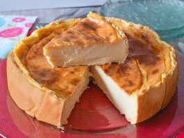 flan parisino o flan pastelero