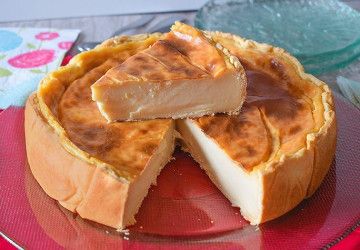 flan parisino o flan pastelero
