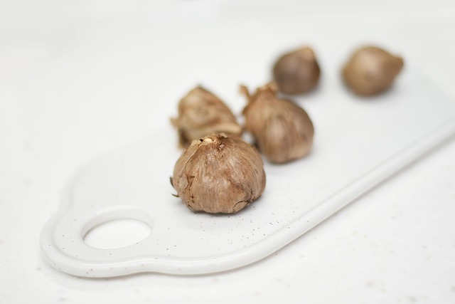 cabezas de ajo negro
