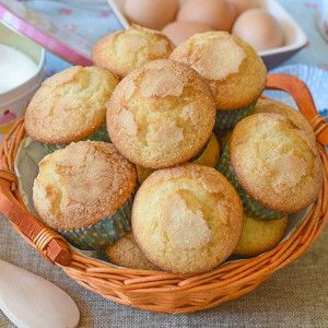 receta magdalenas