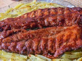 costillas barbacoa