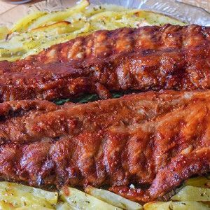 costillas barbacoa