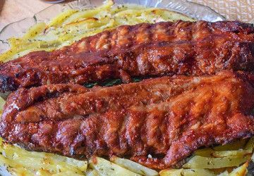 costillas barbacoa