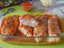 PECHUGA DE pollo rellena
