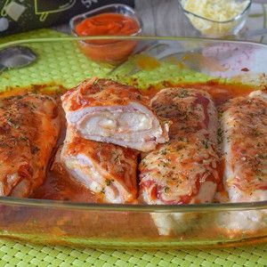 PECHUGA DE pollo rellena