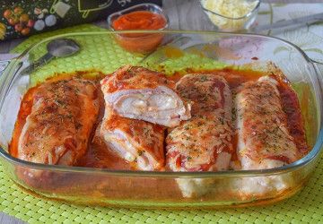 PECHUGA DE pollo rellena