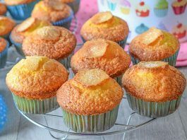magdalenas caseras de naranja