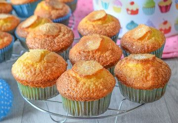 magdalenas caseras de naranja