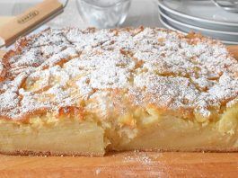 pastel de manzana
