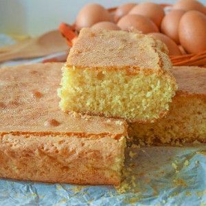 receta de bizcocho