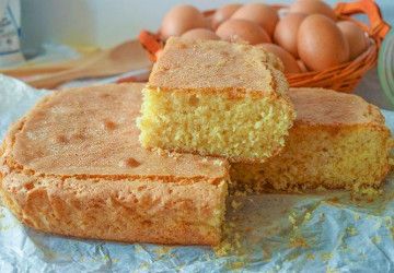 receta de bizcocho