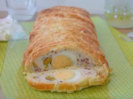 pastel de pollo