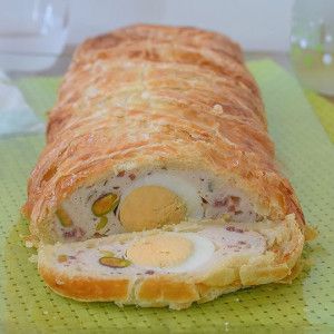 pastel de pollo