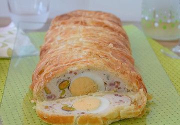 pastel de pollo