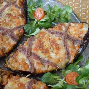berenjenas rellenas al horno