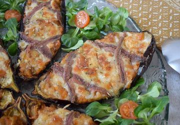 berenjenas rellenas al horno