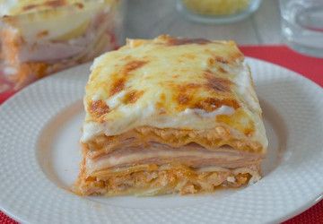 lasaña de pollo
