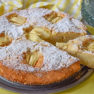 tarta de manzana italiana