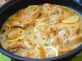pollo al limon receta