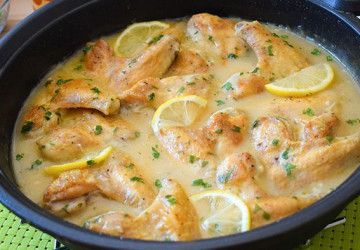 pollo al limon receta
