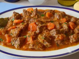 estofado de ternera