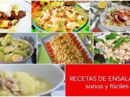 ensaladas fáciles y sanas