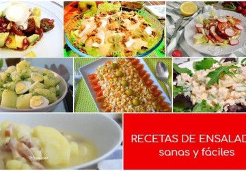 ensaladas fáciles y sanas