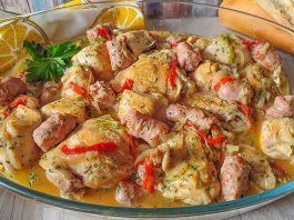 receta de pollo