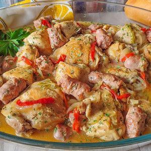 receta de pollo